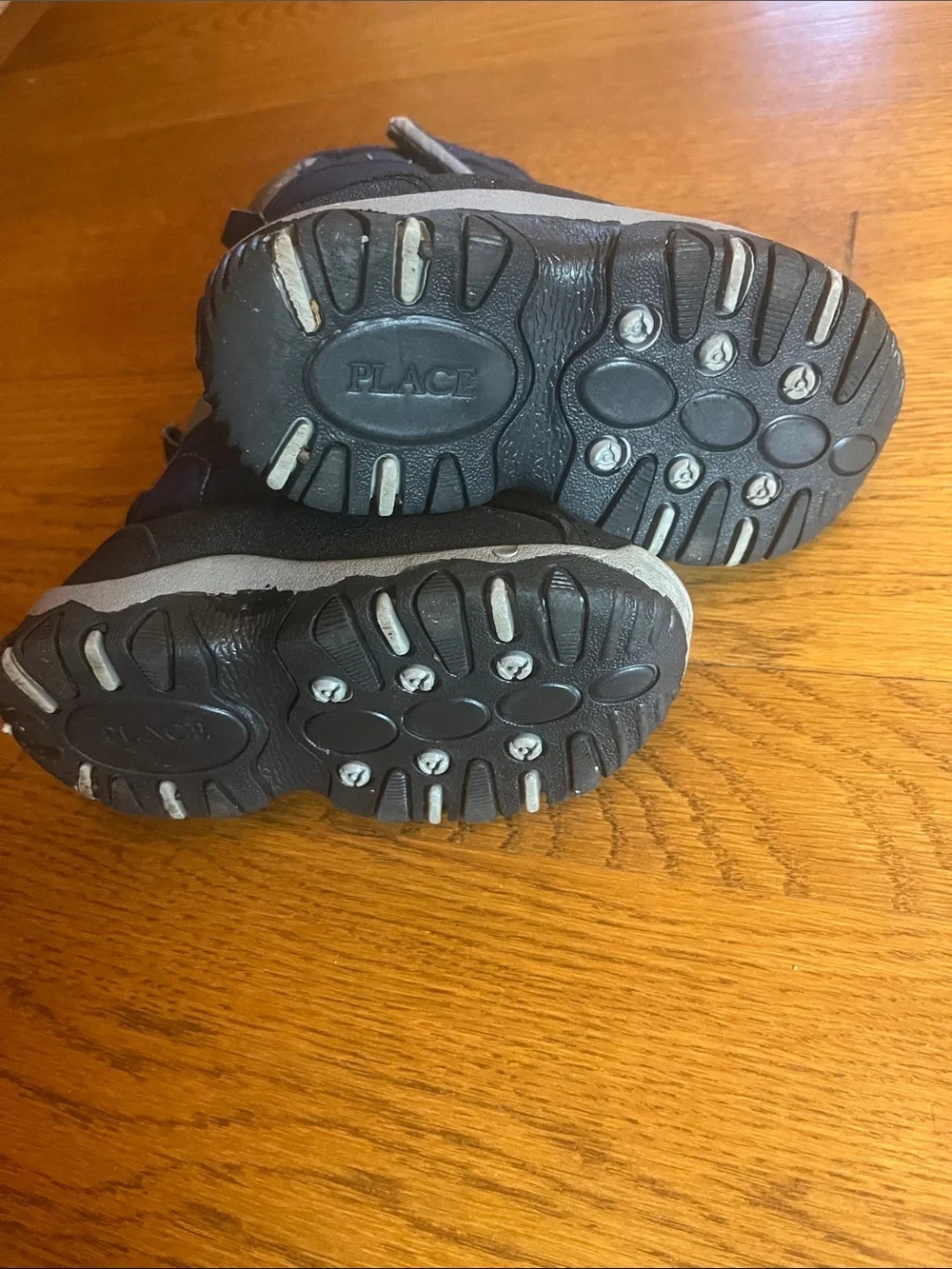 The Children's Place Navy & Gray Kids Snow Boots